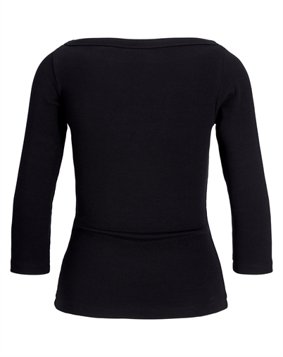 JJXX - JXFifi Boatneck Bluse - Black